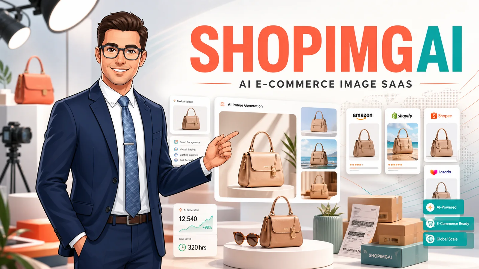 ShopImgAI E-commerce Image SaaS cover
