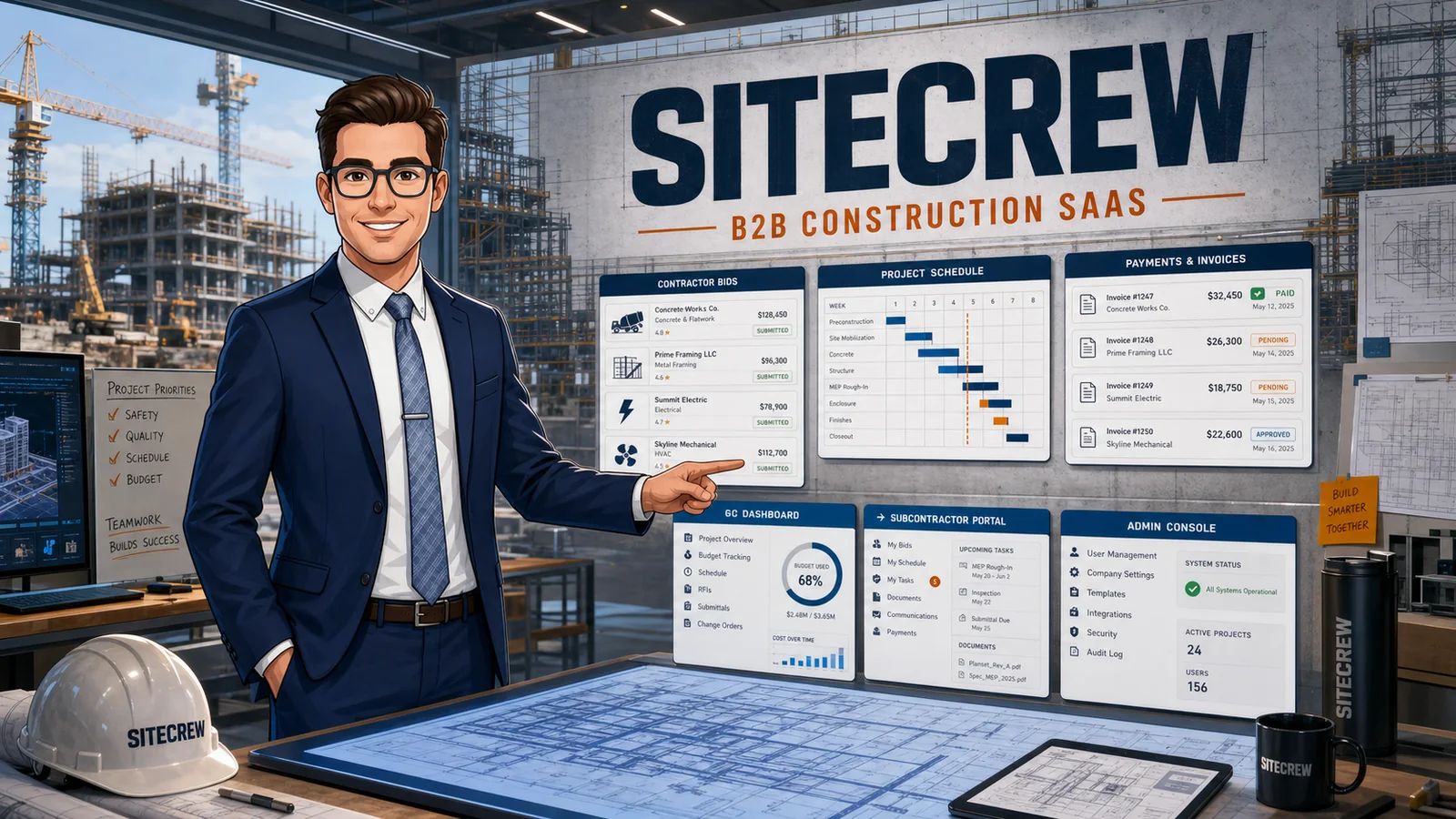 SiteCrew SaaS Marketplace cover